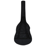 Vidaxl Guitaartas for 4 4 klassisk gitar 100x37 cm stoff svart