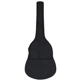 Vidaxl guitaartas para 3 4 guitarra clásica 94x35 cm tela negra