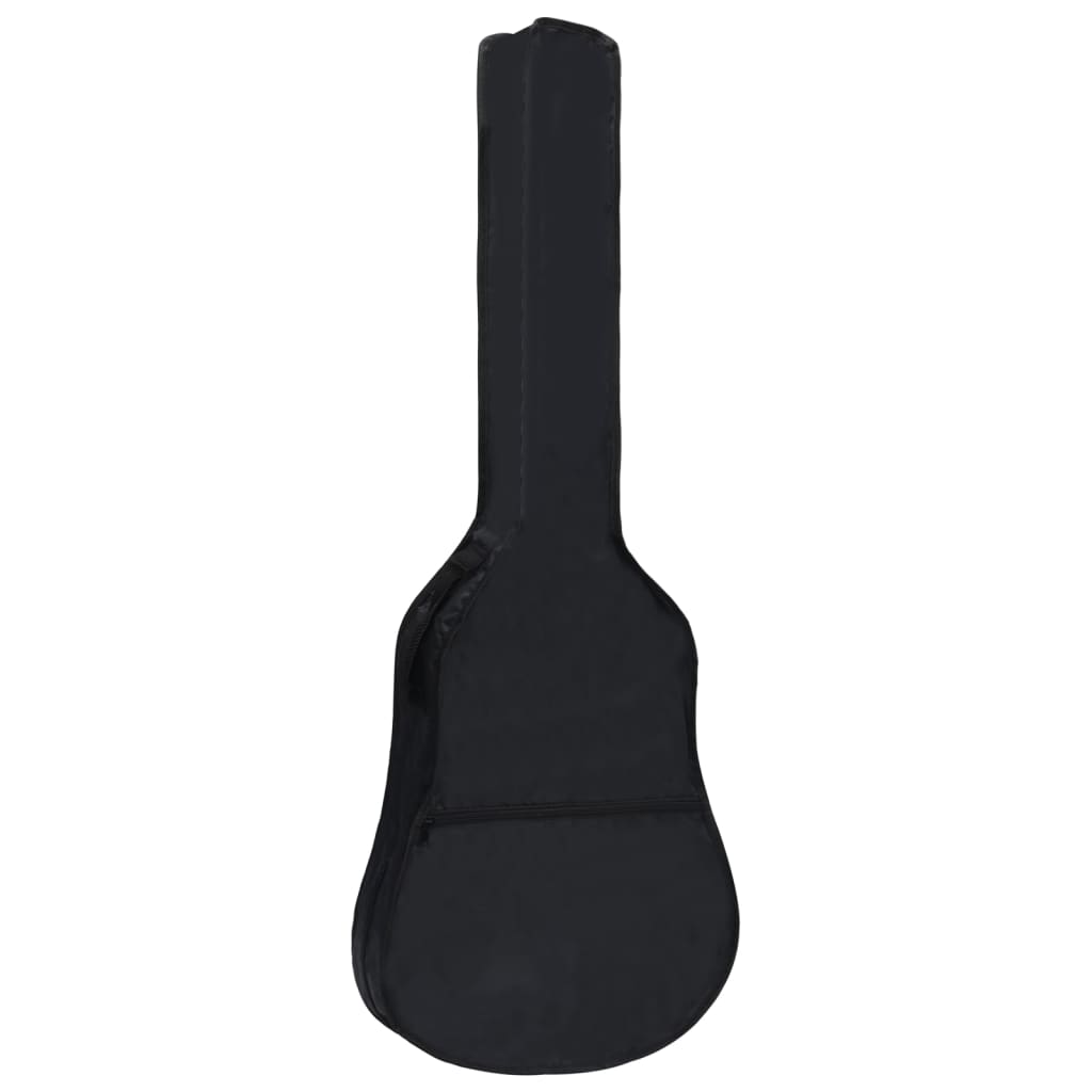 Vidaxl Guitaartas für 1 2 klassische Gitarre 94x35 cm Stoff schwarz