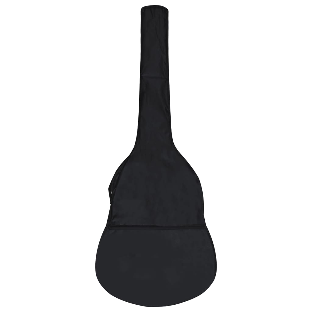 Vidaxl Guitaartas für 1 2 klassische Gitarre 94x35 cm Stoff schwarz