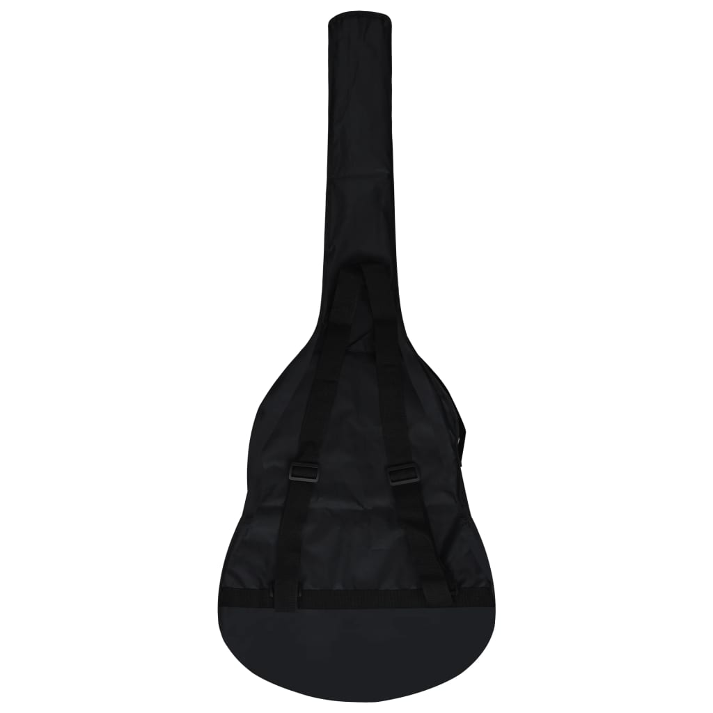 Vidaxl Guitaartas für 1 2 klassische Gitarre 94x35 cm Stoff schwarz