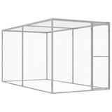 Vidaxl Cat Cage 3x1.5x1.5 M M M Galvanized Steel