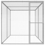 Vidaxl Cat Cage 3x1.5x1.5 M Galvaniserat stål