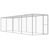 Vidaxl Cat Cage 6x1.5x1.5 M galvaniserat stål