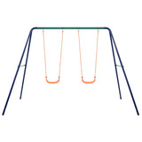 VidaXL swings set with 2 seats of steel