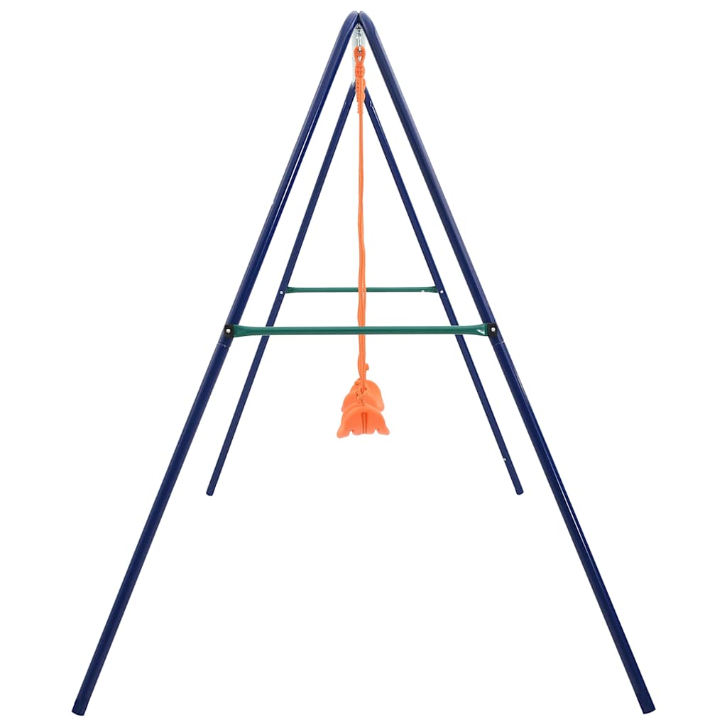 VidaXL swings set with 2 seats of steel