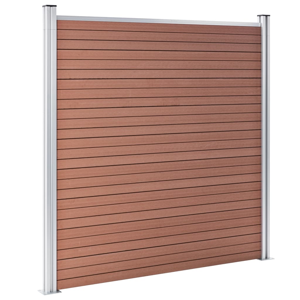 Vidaxl cerca 526x186 cm HKC Brown