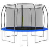 VidaXL Trampolineset rond 150 kg 366x80 cm