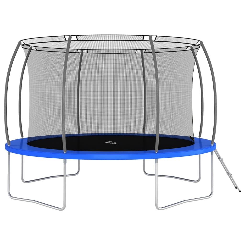 VidaXL Trampolineset rond 150 kg 366x80 cm