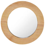 Vidaxl Wall Mirror omkring 40 cm teak træ