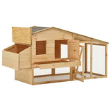 Vidaxl Chicken Coop 178x67x92 cm Festkiefer