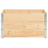 Vidaxl Palletopzetranden 3 st 50x100 cm Solid pine