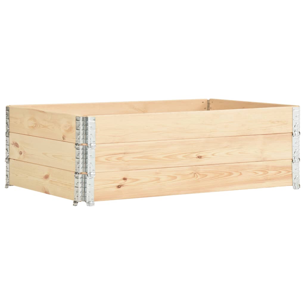 Vidaxl Palletopzetrand 3 St 50x150 cm Solid fyrretræ