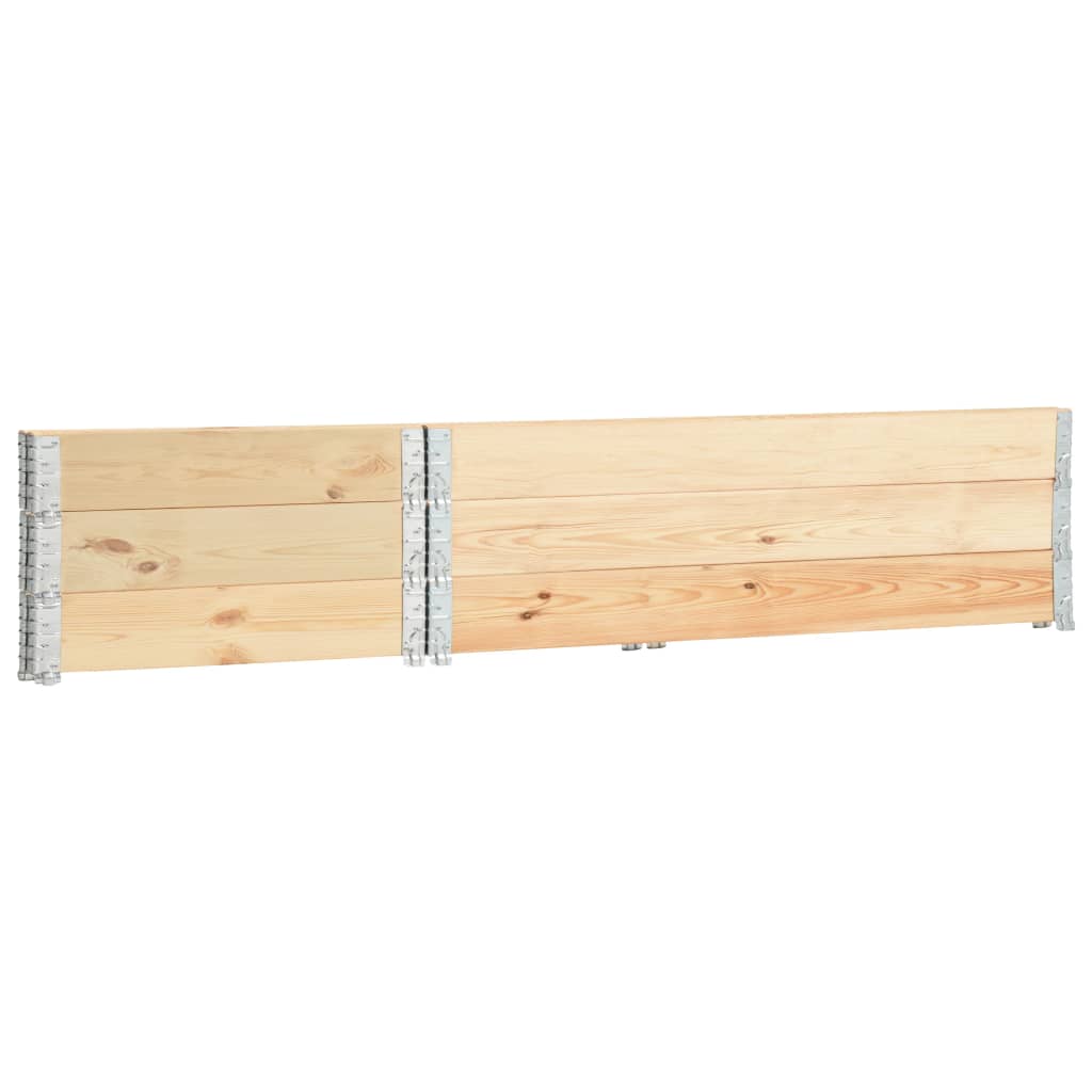 Vidaxl Palletopzetrand 3 St 50x150 cm Solid fyrretræ