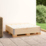 Vidaxl Palletopzetrand 100x100 cm Solid pine