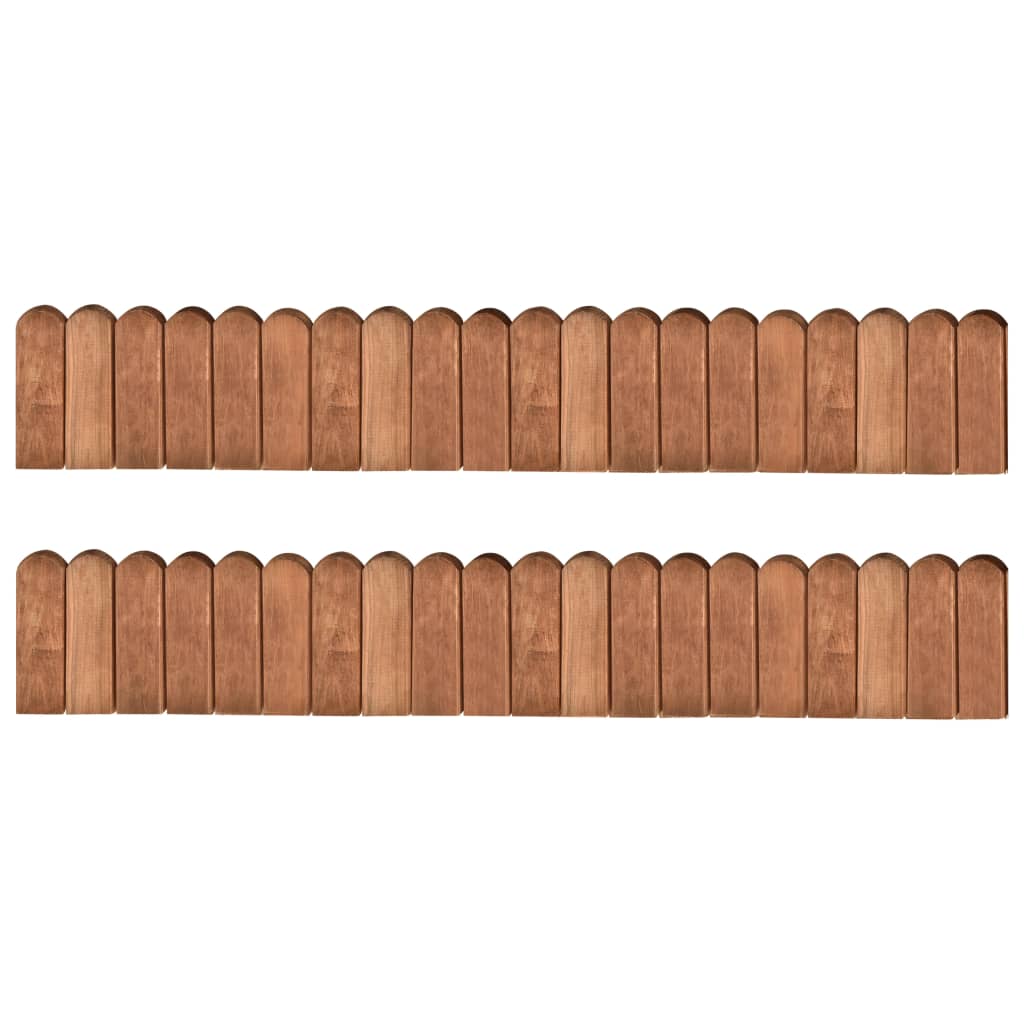 VidaXL Gazon edges 2 pcs 120 cm impregnated pine