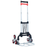 Vidaxl Traptrolley zgroženo 70 kg aluminijaste srebro