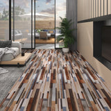 VIDAXL FLOORBOARDS Self -kese 5,02 m² 2 mm PVC wielopolowe