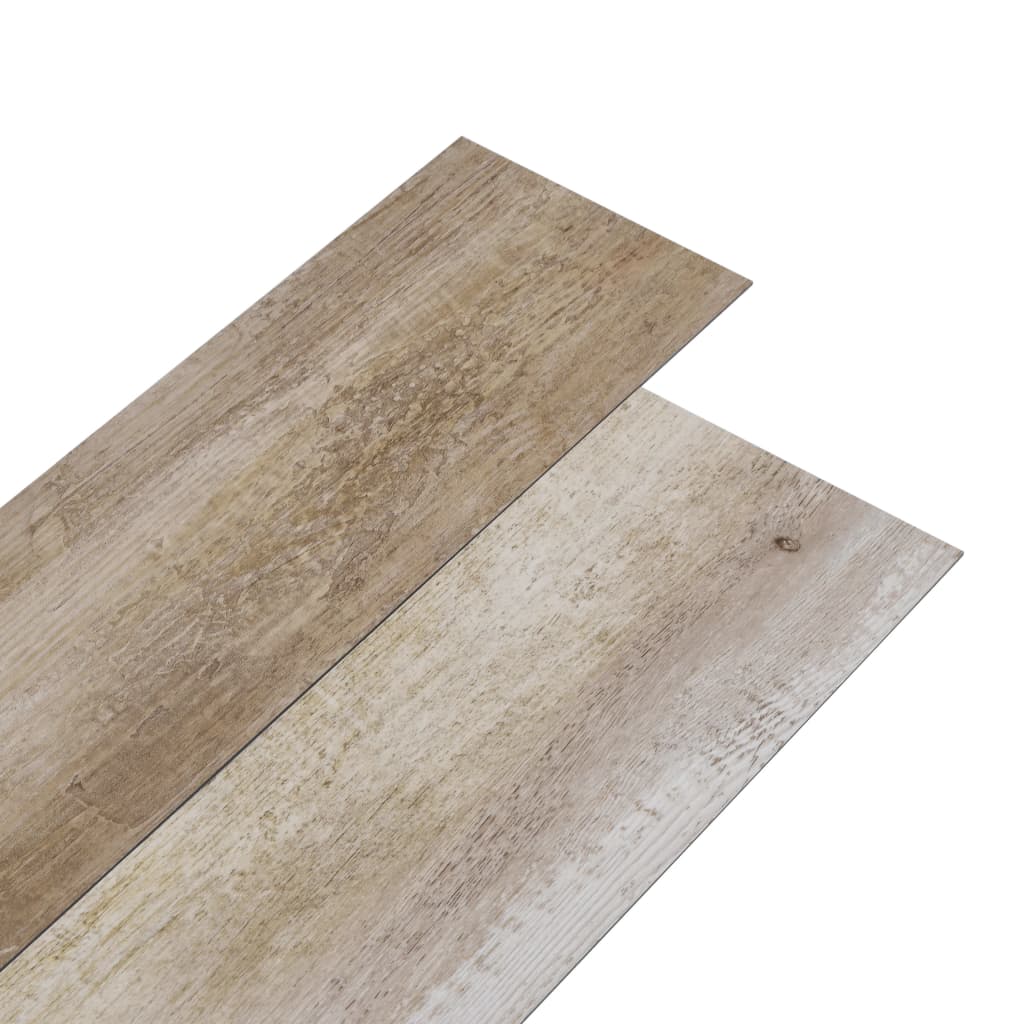 Planches de plancher vidaxl auto-adhésives 5,02 m² 2 mm en PVC en PVC