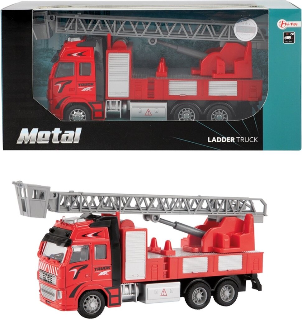 Camion de pompiers en métal 1:38