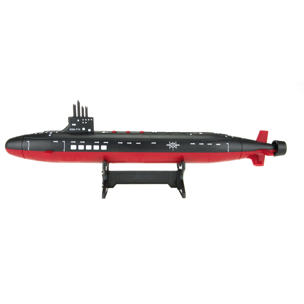 Toi-toys submarine euml; r black 43 cm with light and sound