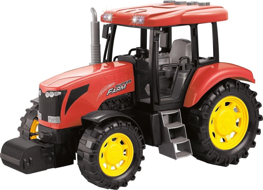 Toi-toys Tractor Red con luce e suono