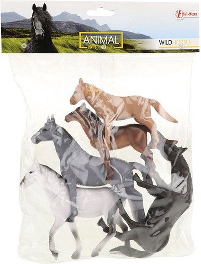 Toi-Toys Animal World Horses, 5 ..