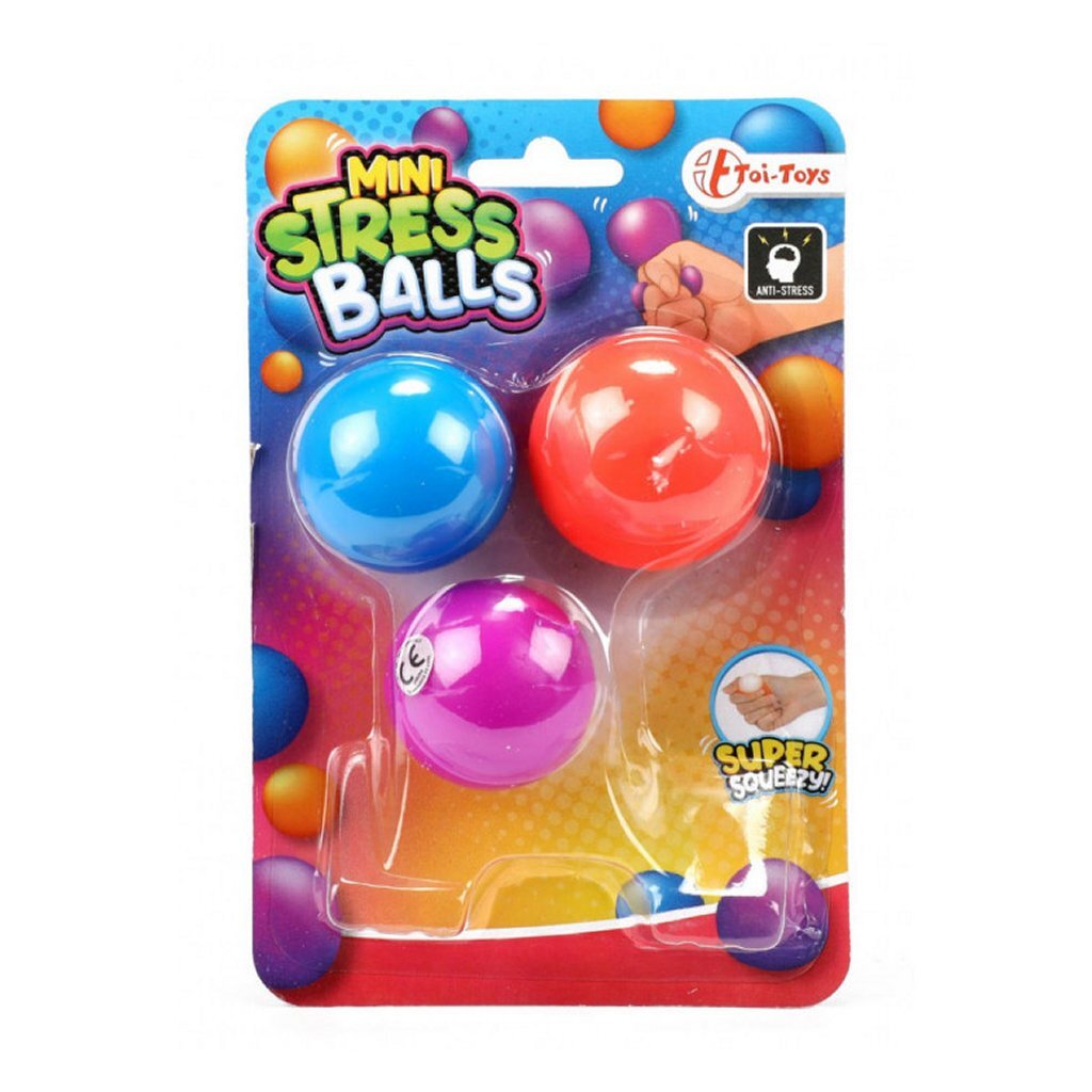 TOI-TOYS Mini Anti Stress Balls, 3 ..