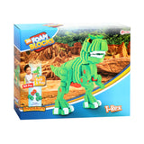 TOI-TOYS Craft Puzzle Dinosaurus 25,8 cm zielony 104-częściowy