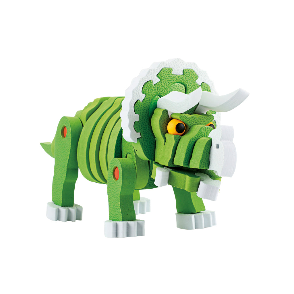 TOI-TOYS Craft Puzzle Tricera Junior 25.8 cm verde 59 piezas