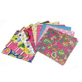 Toi-Toys Craft Papier Set 100 Printed sheets 20x20cm