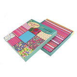 TOI-TOYS Craft Papier Set 100 trykte ark 20x20cm