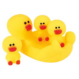 TOI TOYS Little Stars BoCe Rubber Duck con 3 pequeños patos de goma