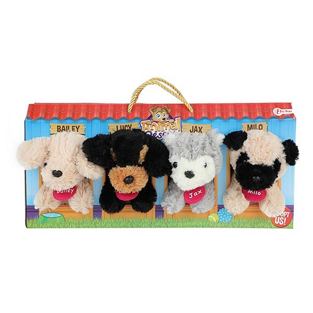 TOI TOYS PERROS PERROS IN DOG LOFT MUCHAS 4 Piezas