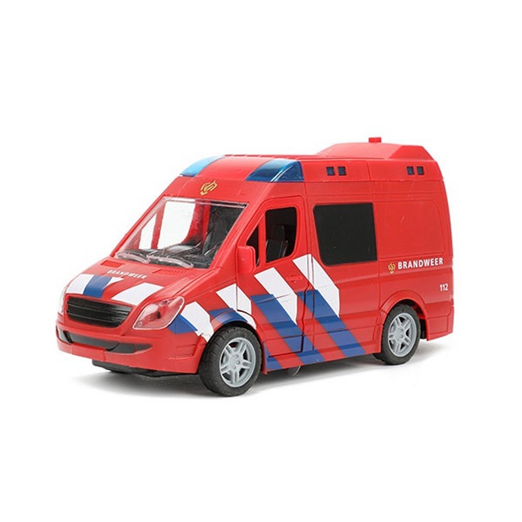 Camion de pompiers avec lumière et son