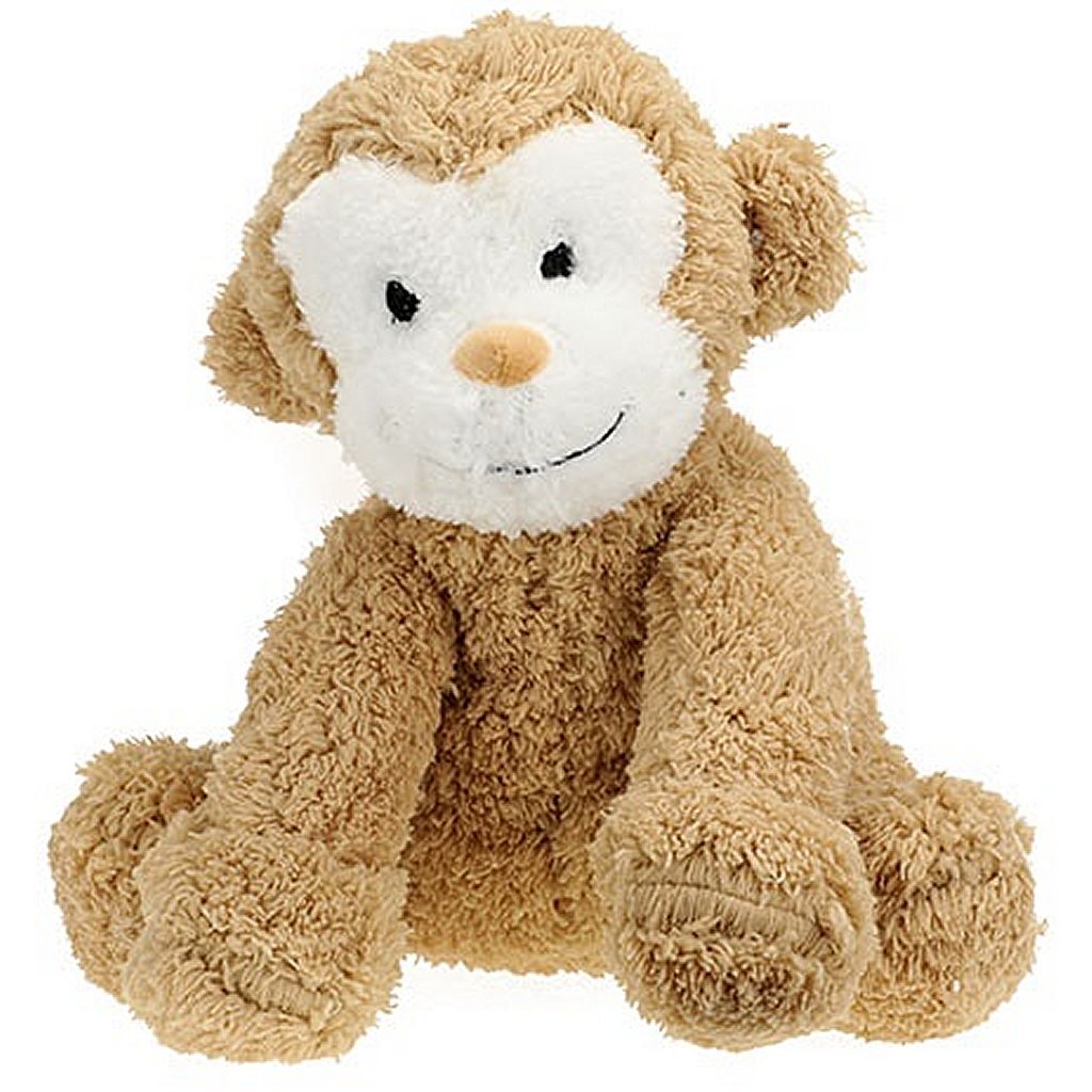 Toi-Toys Pluchen Monkey + Cuddle-tæppe i gaveæske