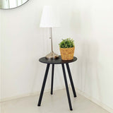 Pro Garden Metal Table 40x49 CM Matt Dark Grey