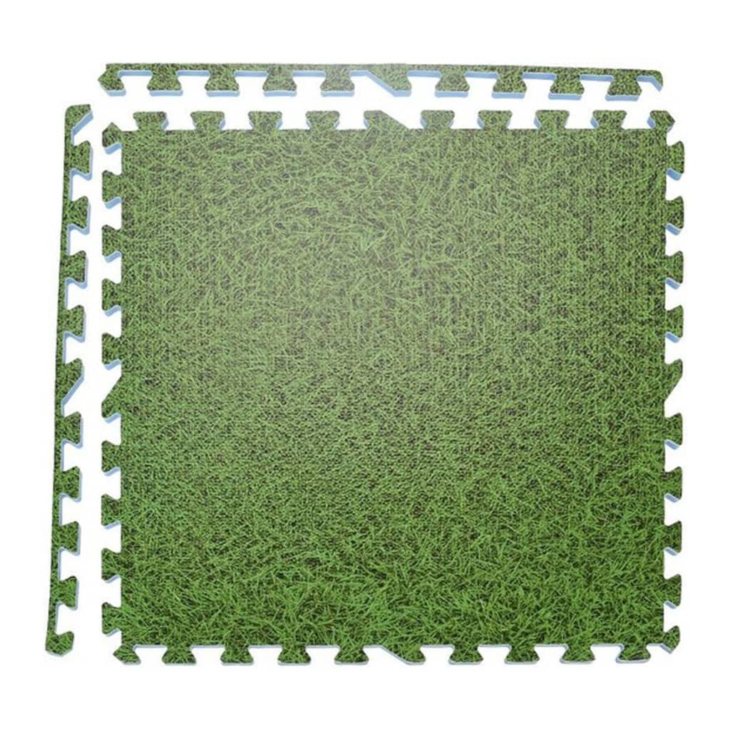 XQ max max de piscine carreaux d'herbe sprint, 60x60 cm (4 pièces)