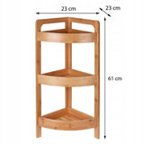 Bathroom Solutions Bathroom Solutions Bathroom Rack 3-Layer Bamboo