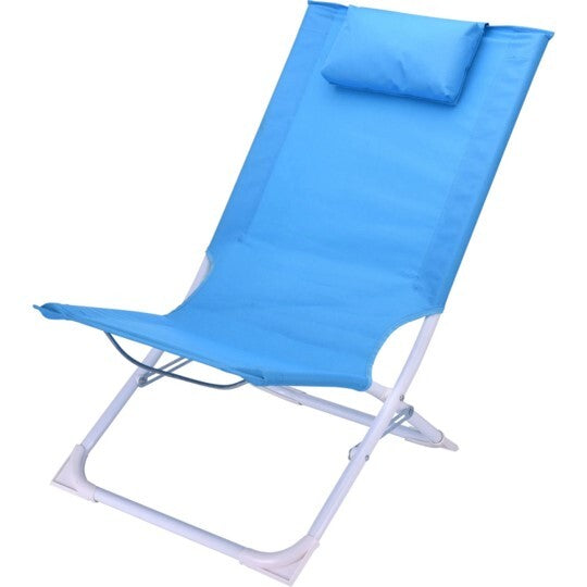 Various beach chair foldable blue