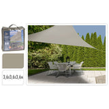 Progarden Progarden Shadow Cloth Triangle 3.6x3.6x3.6 M Sand -färgad