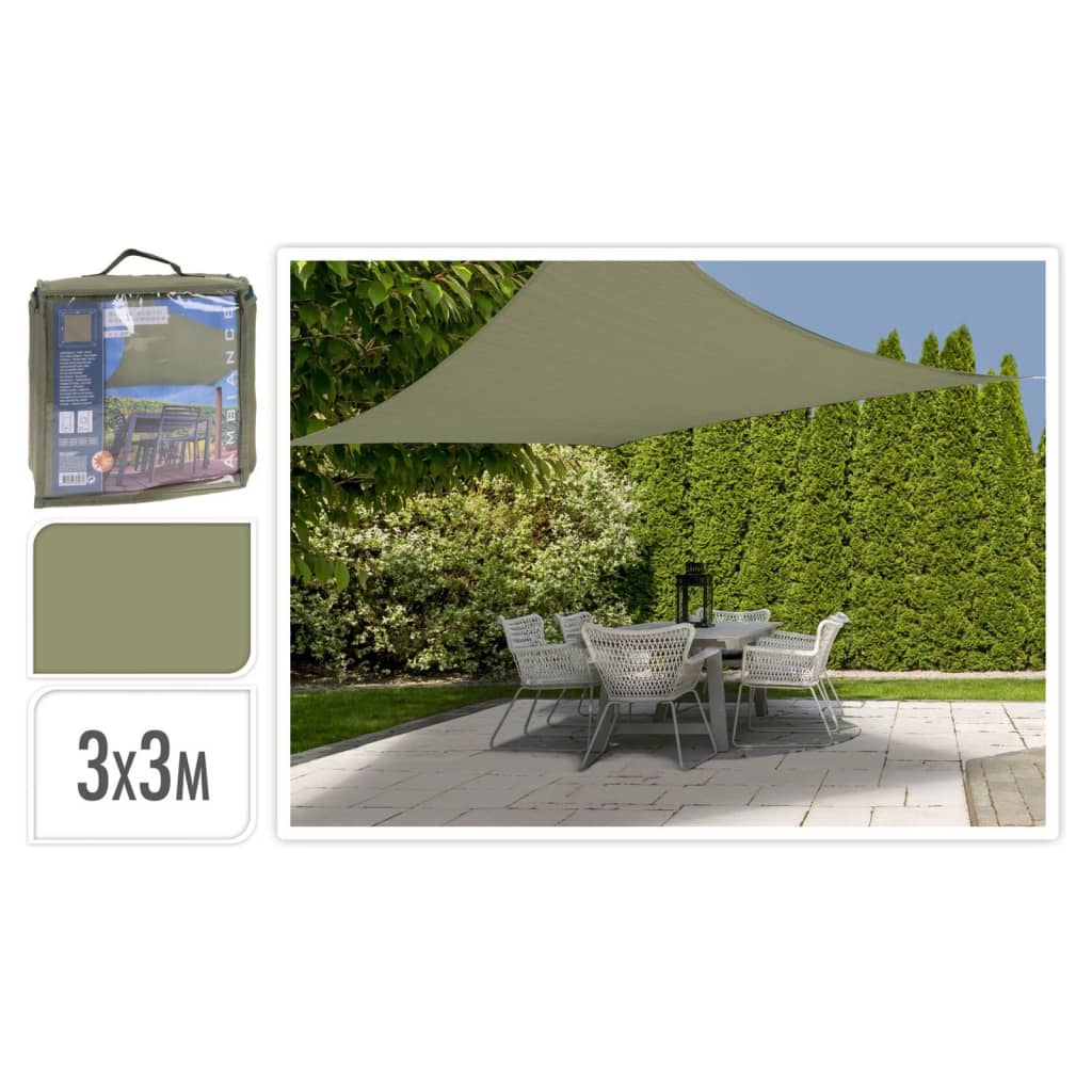 Progarden Progarden Shade Quand Square Square 3x3 m zelená