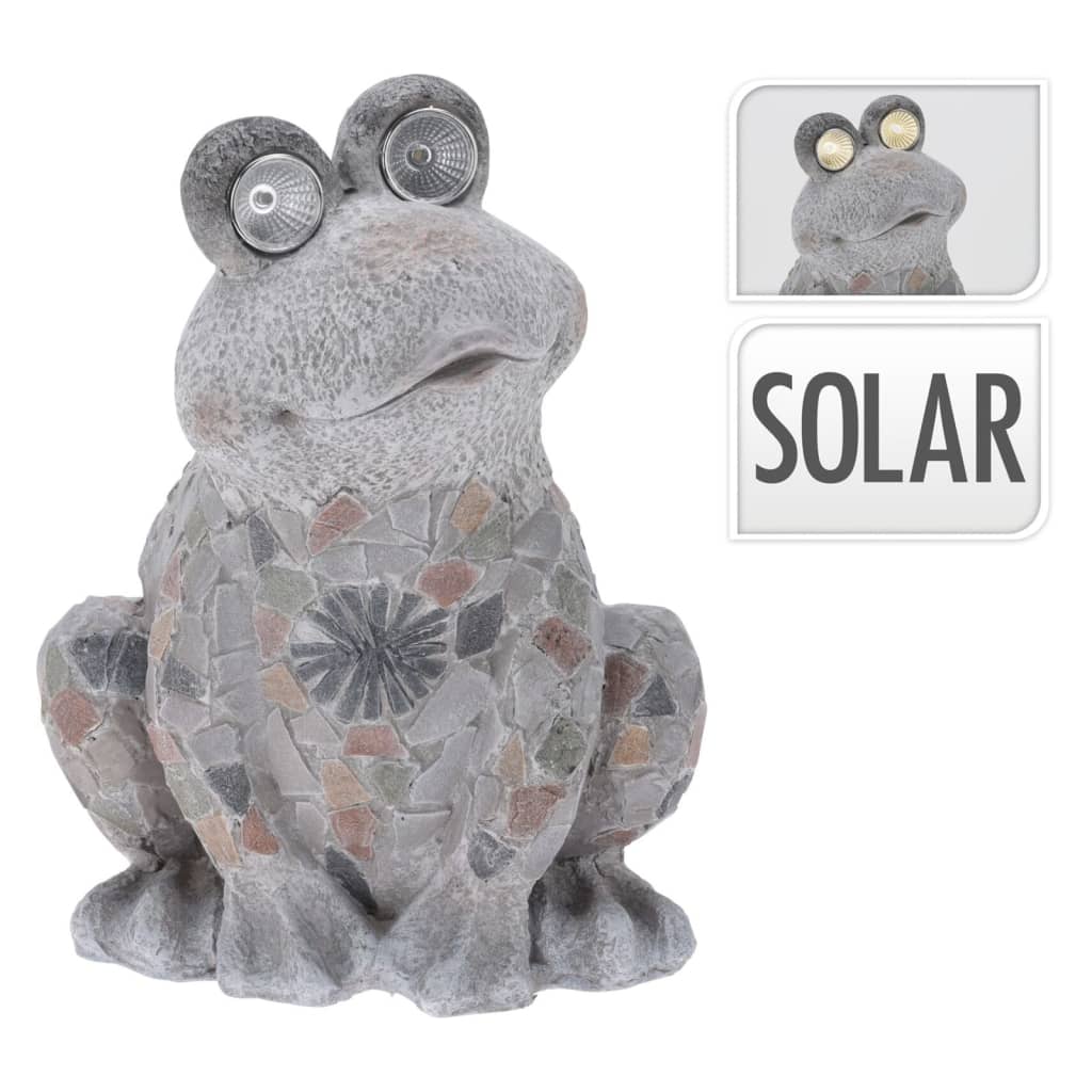 Progarden progarden garden decoration frog with solar lighting MGO