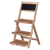 HS -Kollektion Hs Sammelanlage Rack mit 3 Stufen 39x17x76 cm Holz