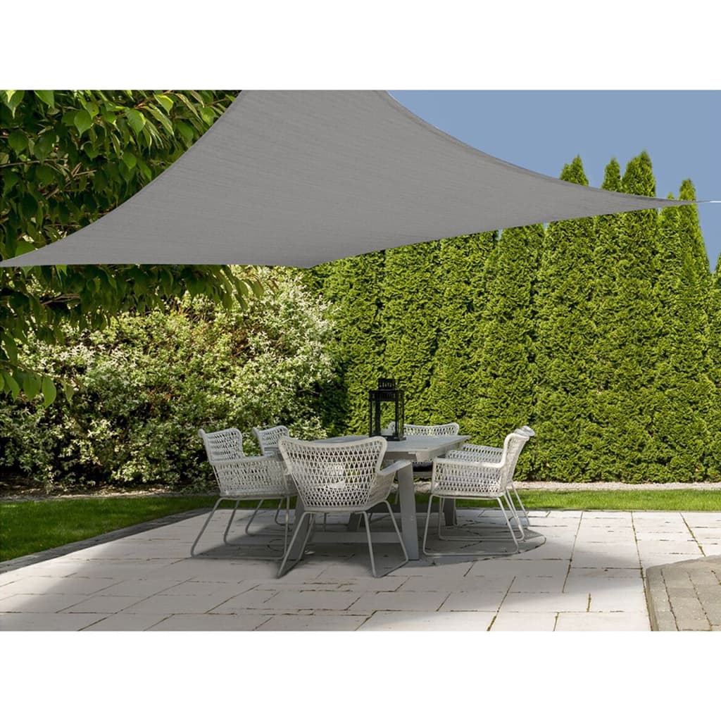 Progarden de tela de sombra de progarden cuadrado 5x5 m gris