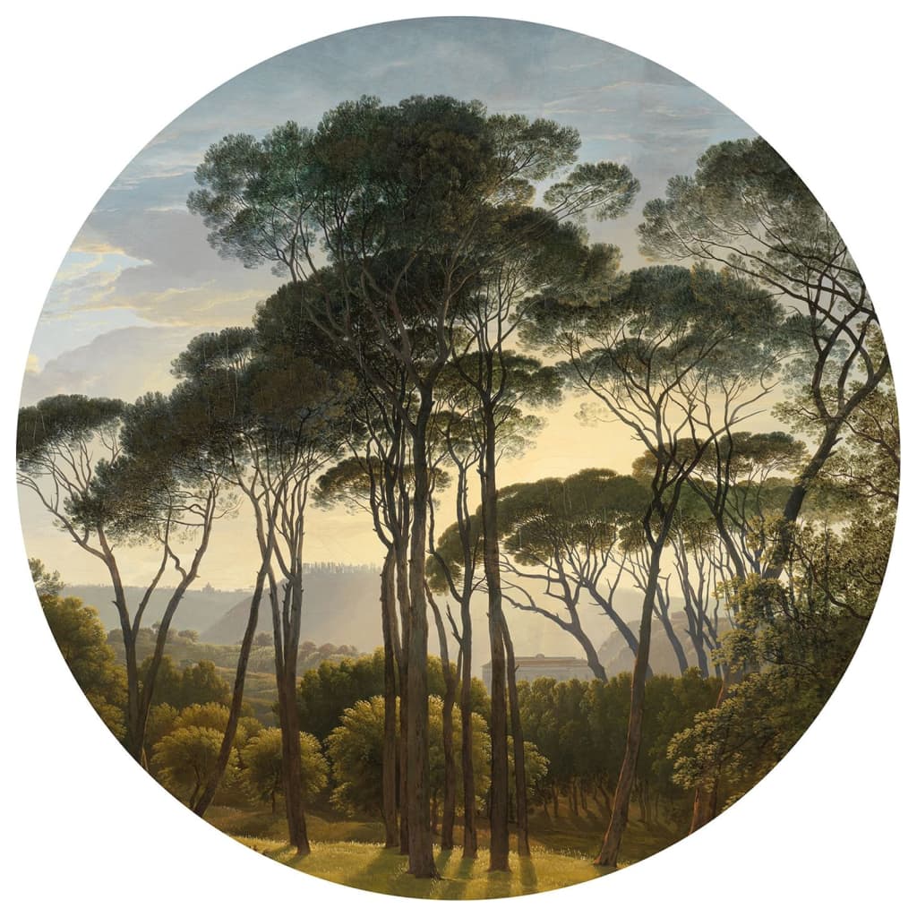 Wallart Wallart Wallow Circle paraguas Pines en Italia 190 cm