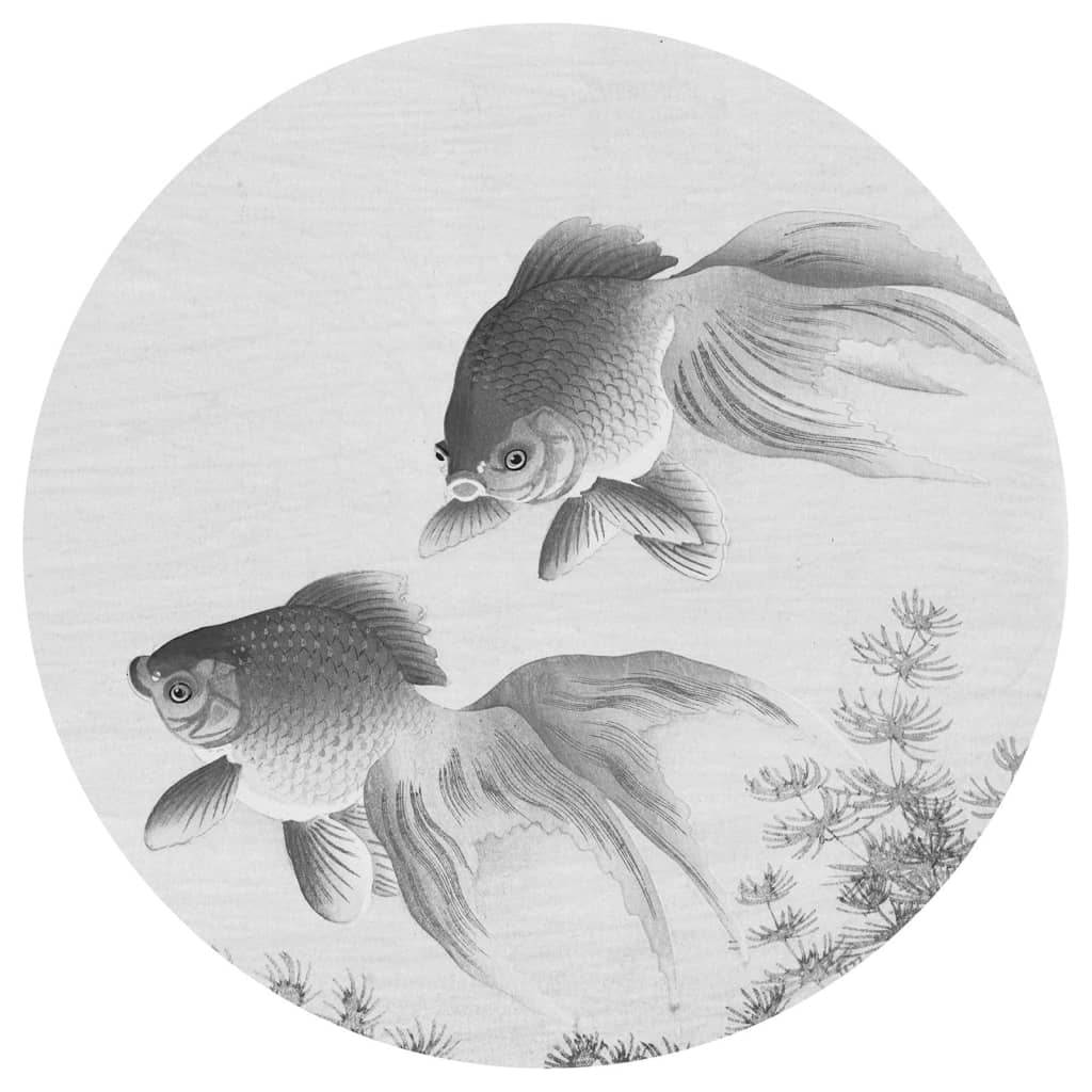 Wallart Wallart Wallow Circle Two Goldfish 190 cm