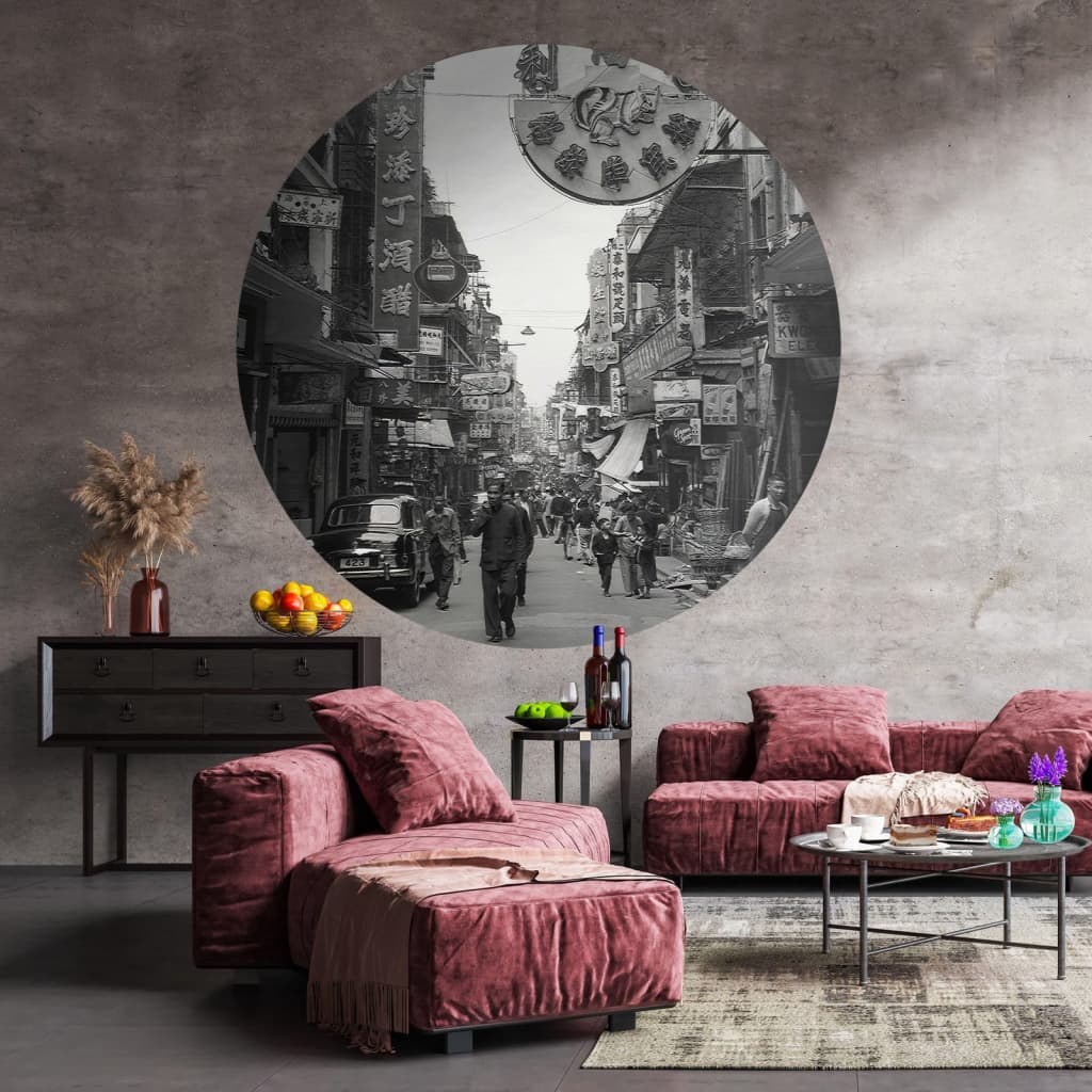 Wallart Wallart Wallow Circle Hong die alten Tage 190 cm