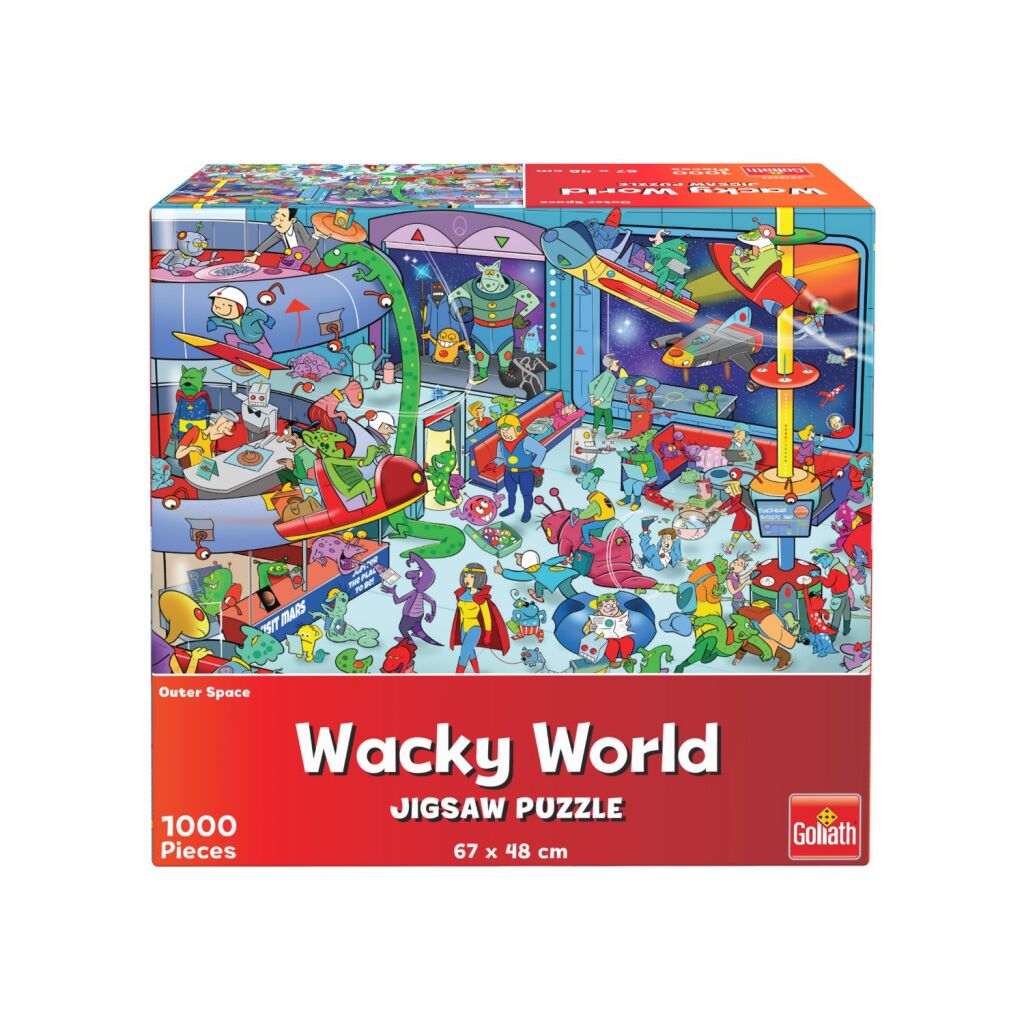 Goliath Wacky World Puzzle Ossaspace 1000 pièces