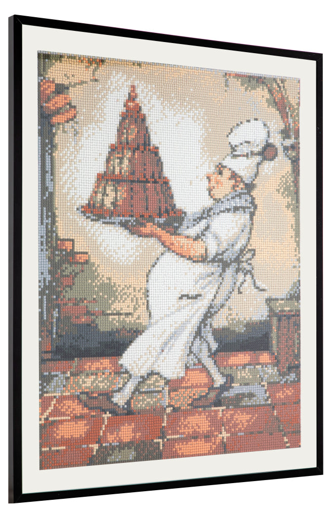 Grafix Diamond Maleri Anton Pieck Bakker 40x50cm